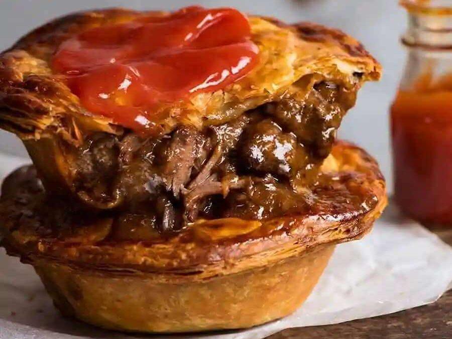 Grass-fed beef pie