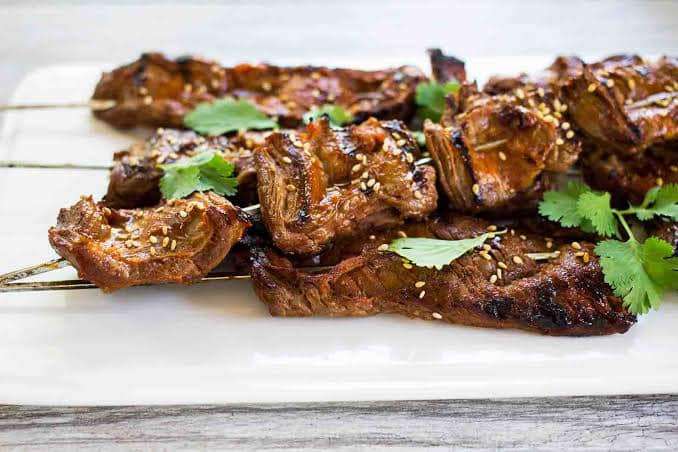 STICKY ASIAN BEEF SKEWERS