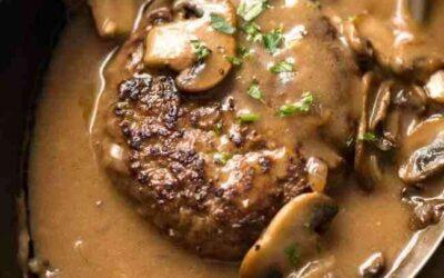 Salisbury Steak with Mushroom Gravy