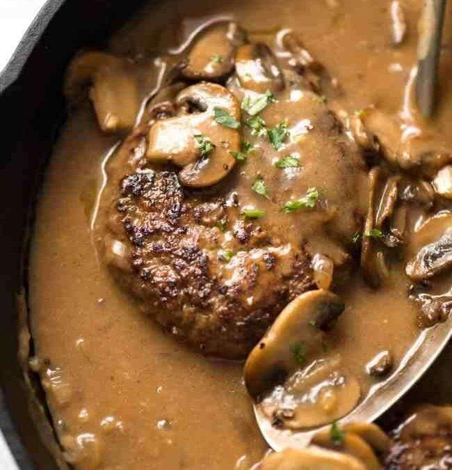 Salisbury Steak with Mushroom Gravy