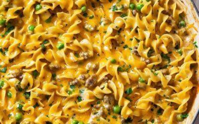 Yajambee Ground Beef Stroganoff